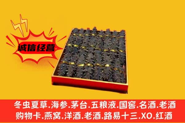 团风县回收海参